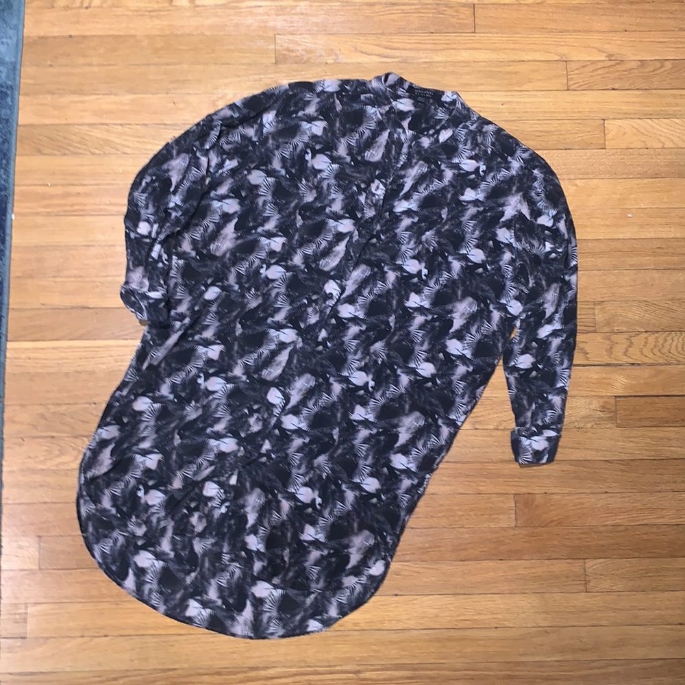 Allsaints Printed Button Front Tunic - image 3